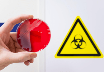 Blood borne Pathogens hazard sign