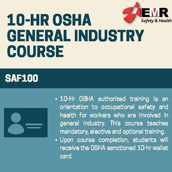 10 HR OSHA General Industry 